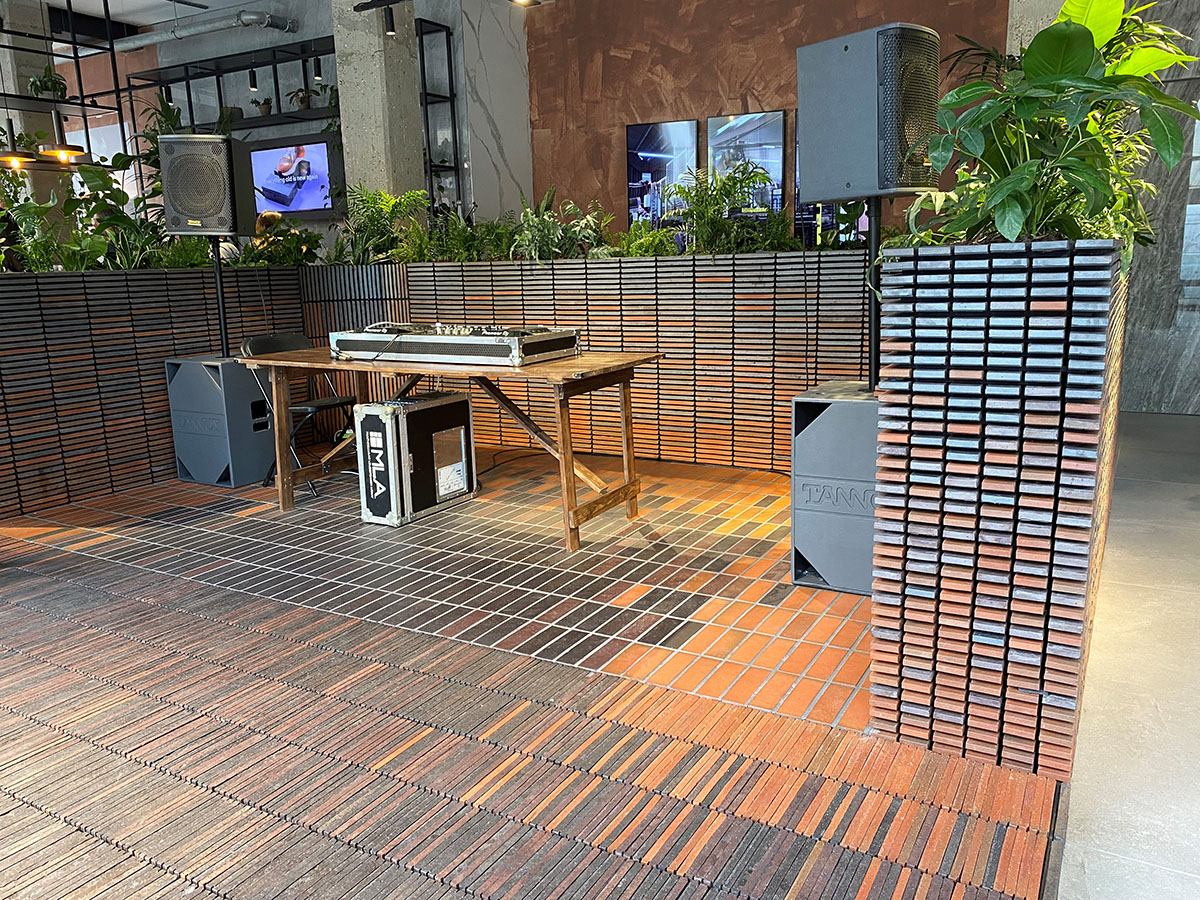 Solus installation at Clerkenwell 2022 dance floor